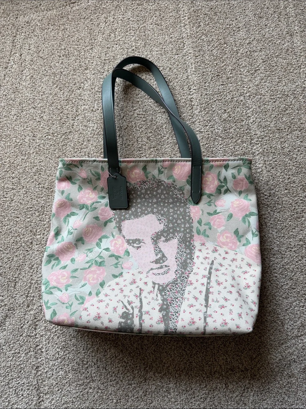 Rare Limited Edition Coach Elvis Floral Canvas Tote New!!!